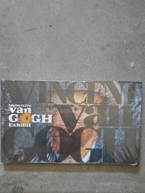 Immersive Van Gogh Exhibit Coffee Table Book - Multicolor Seald New